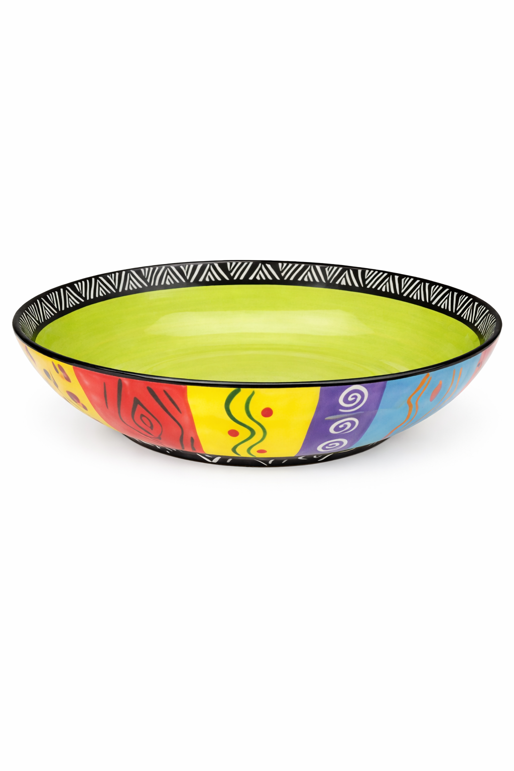 Handbemalter Keramik Pastateller