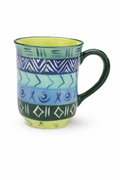 Handbemalte Keramik Tee-Tasse