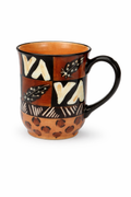Handbemalte Keramik Tee-Tasse