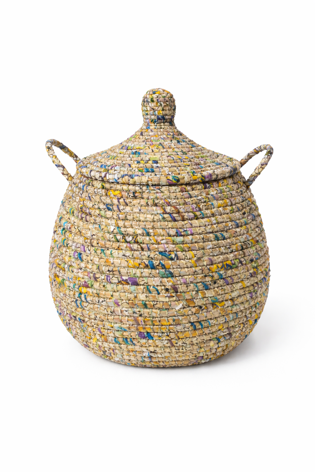 Senegal Wäschekorb / Corbeille à linge - Stroh und Wax